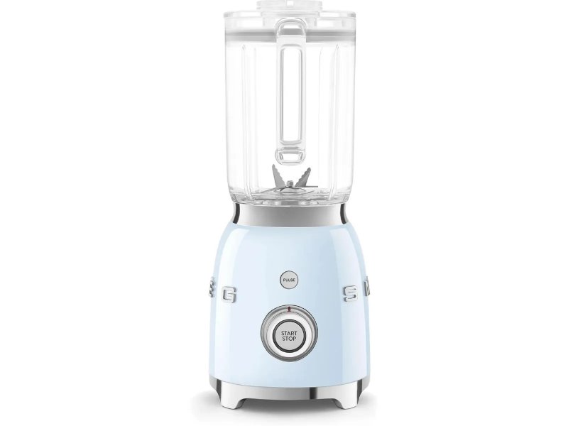Smeg BLF03PBEU — панель управления с кнопками PULSE и START/STOP, механический регулятор скоростей