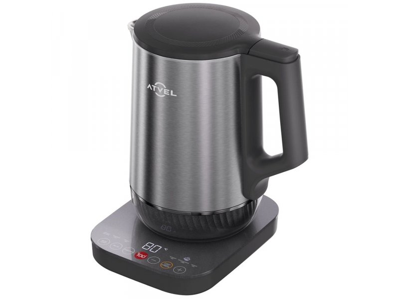 ATVEL Silence K5 41101 серебристый чайник нержавеющая сталь скрытая спираль 1.7 л