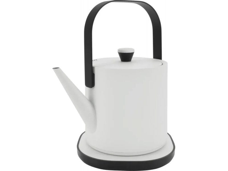 Rondell RDE-WK818 компактный металлический чайник 0.6 л белый