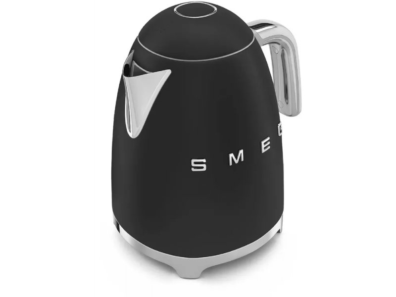 Smeg KLF03BLMEU форма корпуса с носиком для разлива — вид сбоку