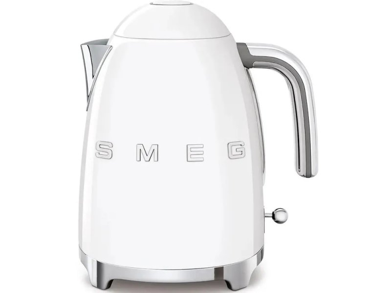 Smeg KLF03WHEU белый электрический чайник из нержавеющей стали с округлым ретро-корпусом