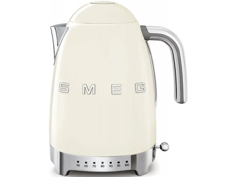 Smeg KLF04CREU бежевый электрочайник 1.7 л из нержавеющей стали ретро-стиль