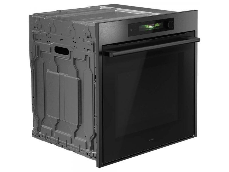 Asko OCM66BSH &mdash; боковой разрез корпуса, монтажный портал для встраивания в нишу 60 см