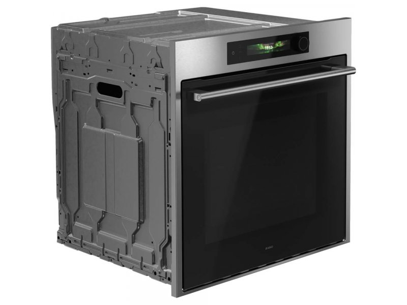 Asko OCM66SSH панель управления с TFT-дисплеем крупным планом &mdash; вид сбоку