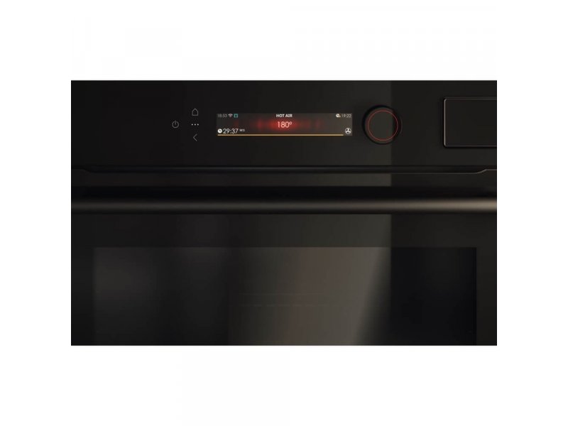 Asko OCS56BGH TFT-дисплей &mdash; отображение режима готовки, температуры 180&deg;C и таймера