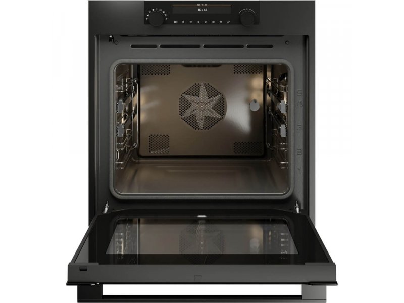 Asko OP8687A1 с открытой дверцей &mdash; внутренняя камера 71 л, телескопические направляющие, галогенное освещение