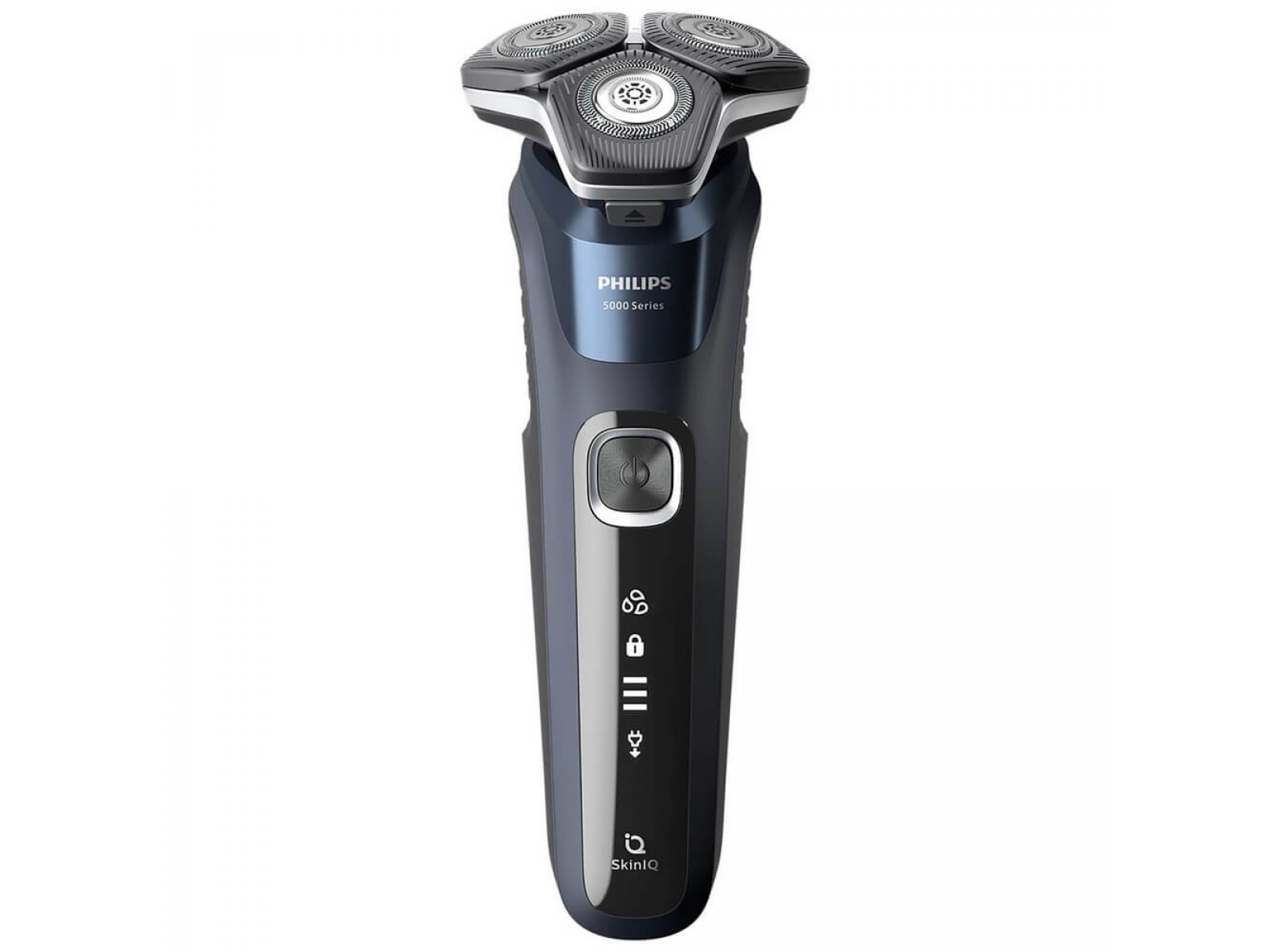 Philips S5885/25 &mdash; роторная электробритва Series 5 с тремя головками 360-D и дисплеем
