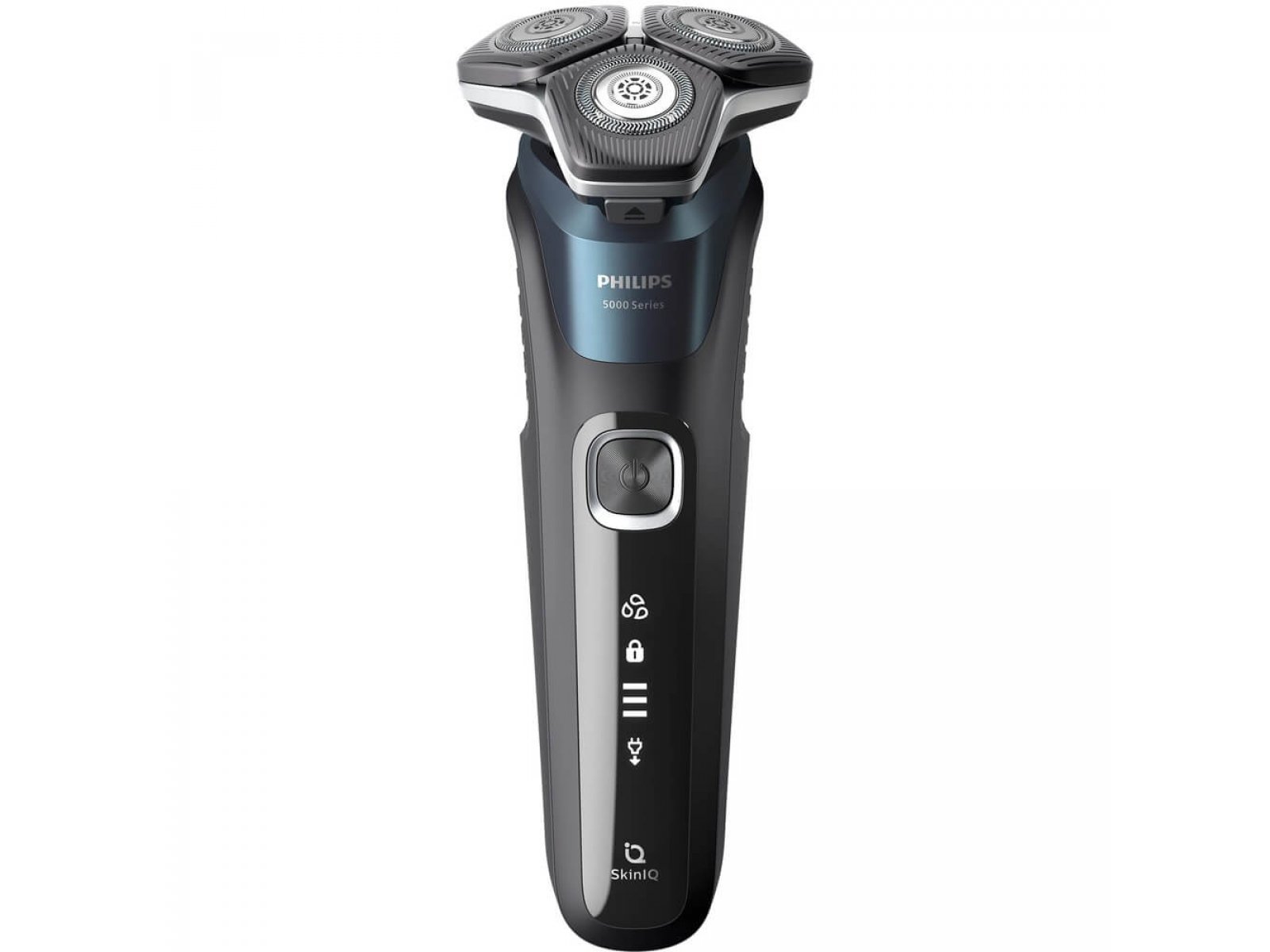 Philips S5889/11 — роторная бритва серии 5000 Series с тремя головками SH71 и панелью управления SkinIQ