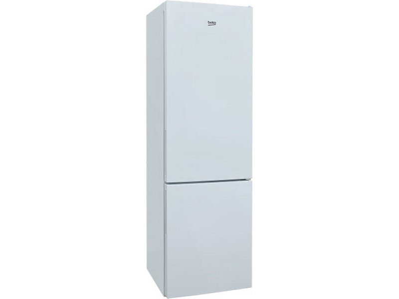 Beko B1RCNL362W белый холодильник, вид под углом, общий дизайн корпуса