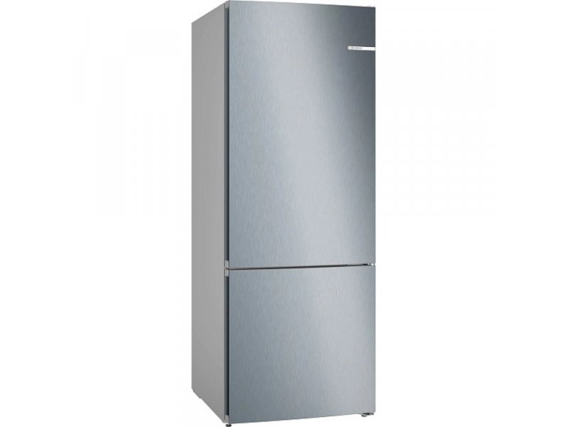 Bosch KGN55VL21U серебристый двухкамерный холодильник 480 л с морозилкой снизу