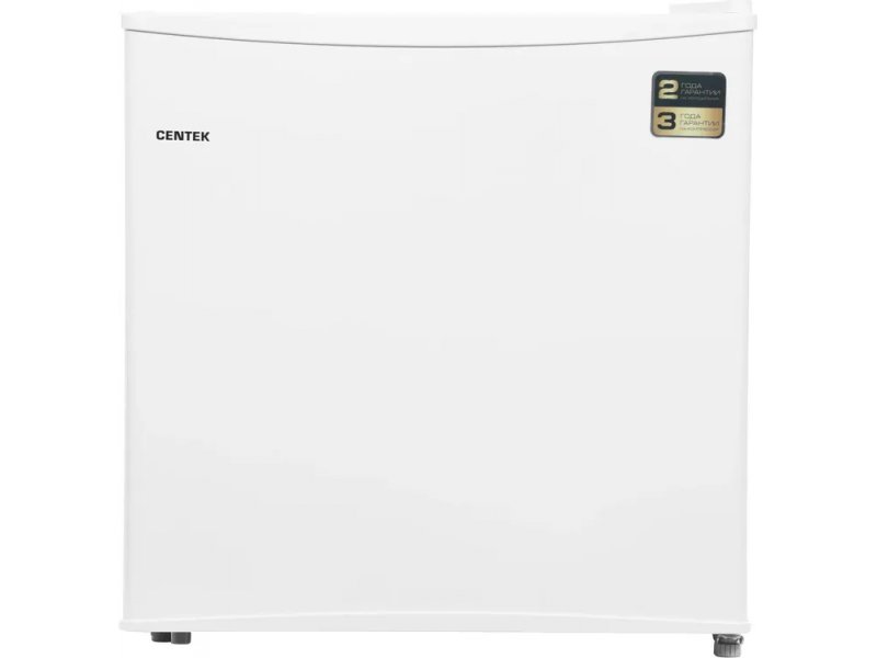 Centek CT-1700 белый — компактный однокамерный холодильник 45 л, вид спереди
