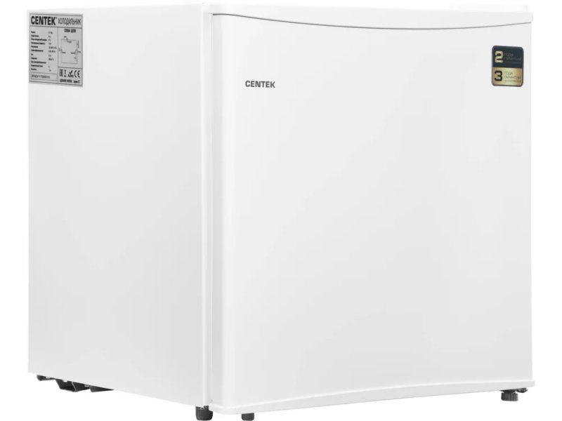 Centek CT-1700 — боковой вид с открытой дверью, видны обе камеры, наклейка с техническими данными