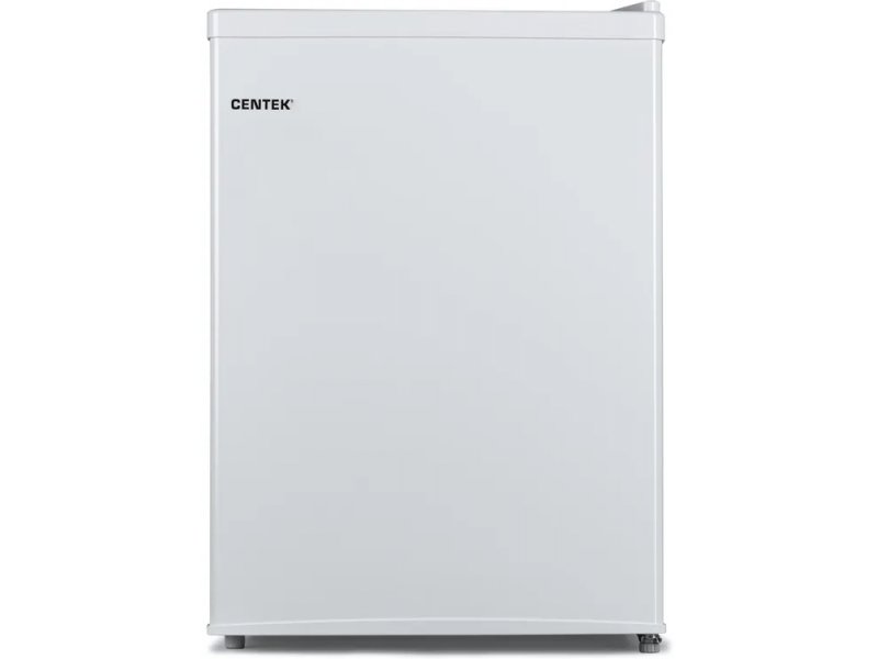 Centek CT-1702 белый — компактный однокамерный холодильник на ножках, вид спереди