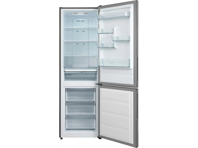 Centek CT-1722 открытые двери холодильника стеклянные полки ящик для овощей внутренняя организация