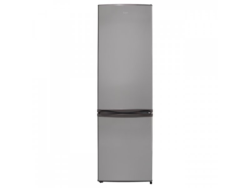 Evelux FS 2220 X нержавеющая сталь — двухкамерный холодильник с нижней морозилкой, вид спереди