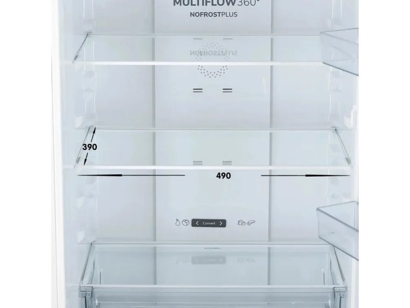 Gorenje NRKP61EA2W4 полка Convert в холодильной камере — иконки режимов хранения разных продуктов
