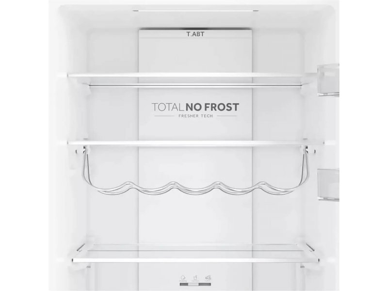 Haier C2F636CWRGU1 верхняя полка холодильника — светодиодная подсветка, маркировка Total No Frost, волнистый органайзер