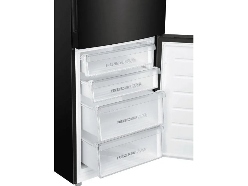 Haier C4F740CBXGU1 — открытое морозильное отделение, четыре выдвижных ящика FreezeZone с маркировкой