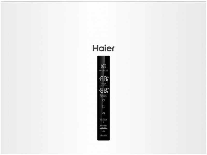 Haier C4F744CWGU1 внешняя сенсорная панель управления, дисплей с температурой холодильника и морозильника, кнопки режимов
