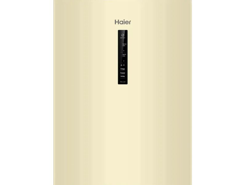 Haier CEF536CCG сенсорная панель управления с дисплеем на бежевом металлическом корпусе