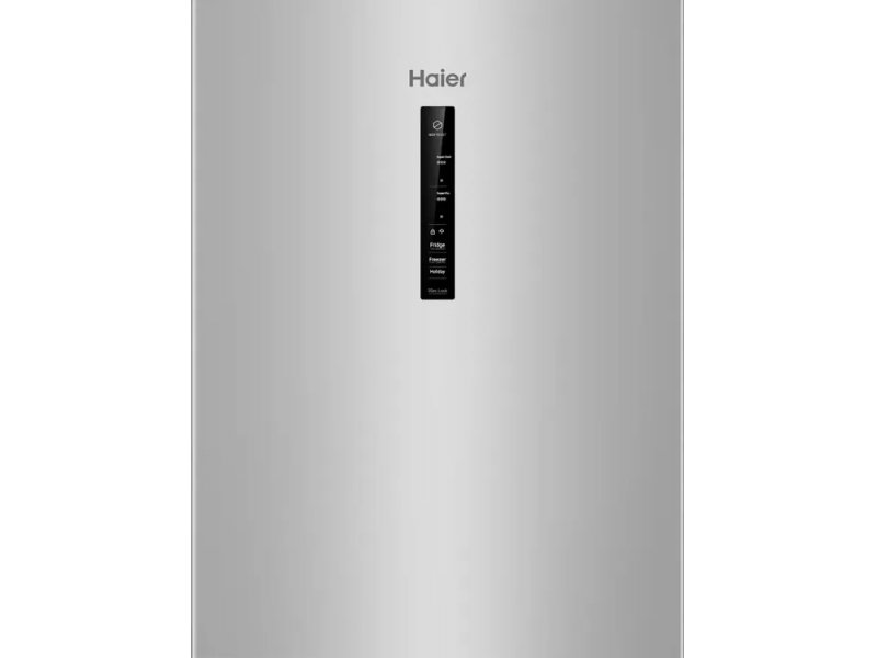 Haier CEF536CSG сенсорная панель управления на фасаде с индикаторами температуры обеих камер
