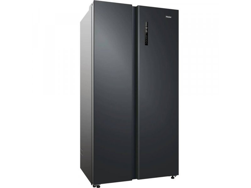 Haier HRF-600DB7RU боковой профиль — тонкий дизайн, высота 177 см