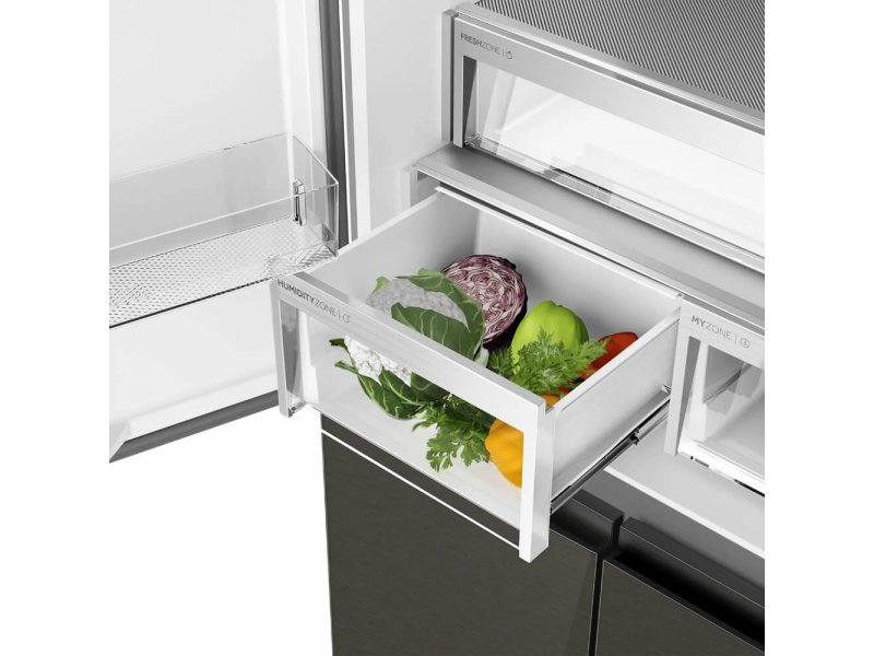Haier HTF-460DGS6RU1 ящик зоны свежести с фруктами и овощами — функциональность отсека для хранения