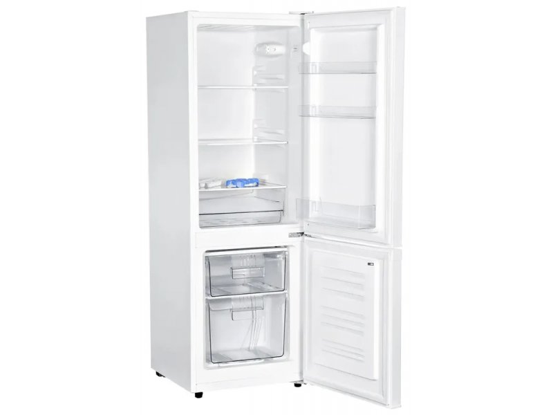 Hyundai CC2054WT открытые двери верхняя холодильная камера и нижняя морозильная