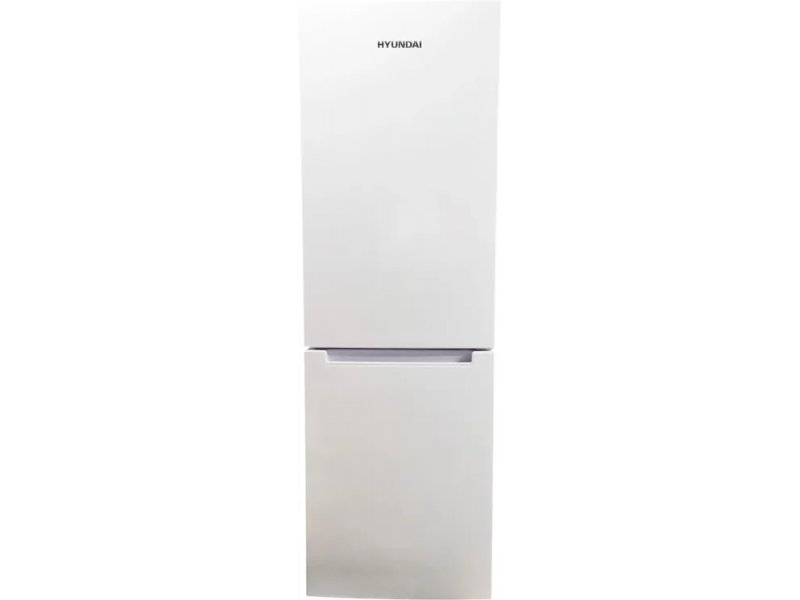 Hyundai CC30031 белый двухкамерный холодильник вид спереди