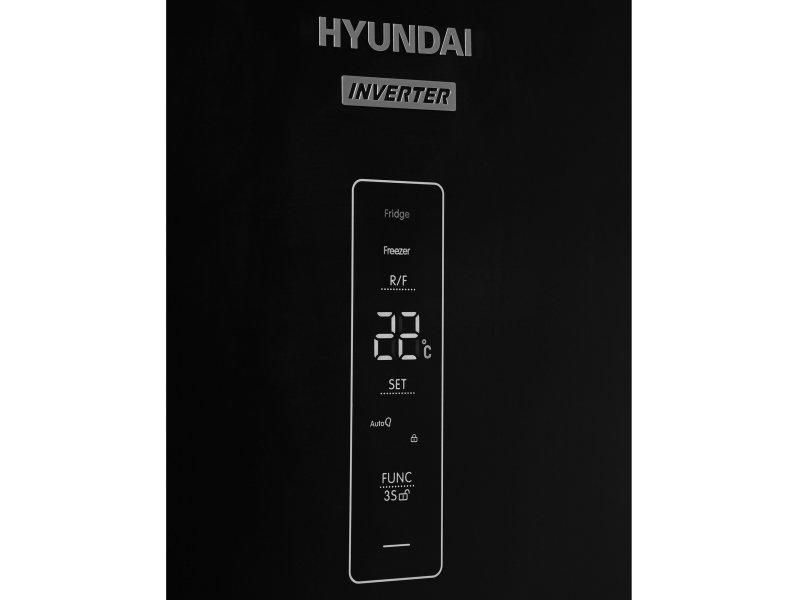 Hyundai CM45083F — сенсорная панель управления с дисплеем температуры и кнопками функций