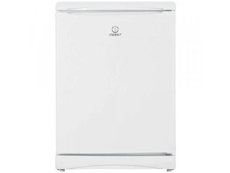 Indesit TT 85 A белый однокамерный холодильник 85 см вид спереди