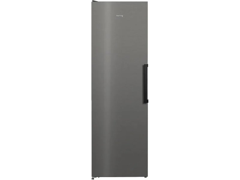 Korting KNF 1857 N графит вид спереди закрытая дверь минималистичный дизайн