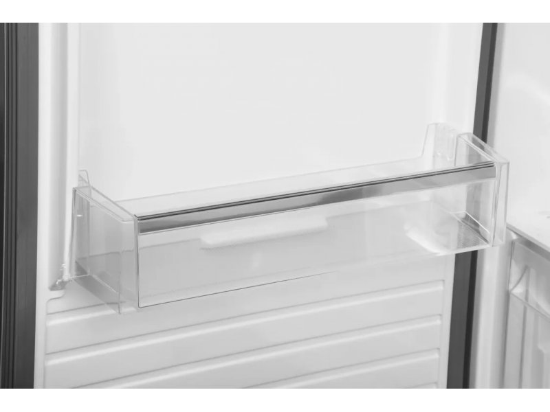 Korting KNF 1857 X — выдвижной ящик для овощей, прозрачный, со съёмными разделителями