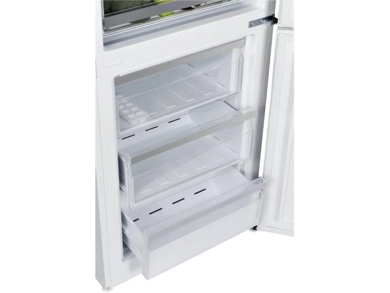 Korting KNFC 62370 GB морозильная камера снизу, три ящика для хранения