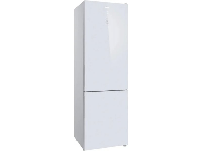 Korting KNFC 62370 GW боковой профиль — тонкий корпус, пропорции, глубина 63,5 см