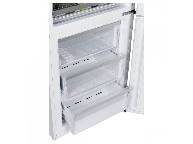 Korting KNFC 62370 W — полки на двери холодильной камеры, шесть отделений