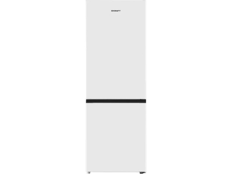 Kraft KF-DC190W белый двухкамерный холодильник вид спереди