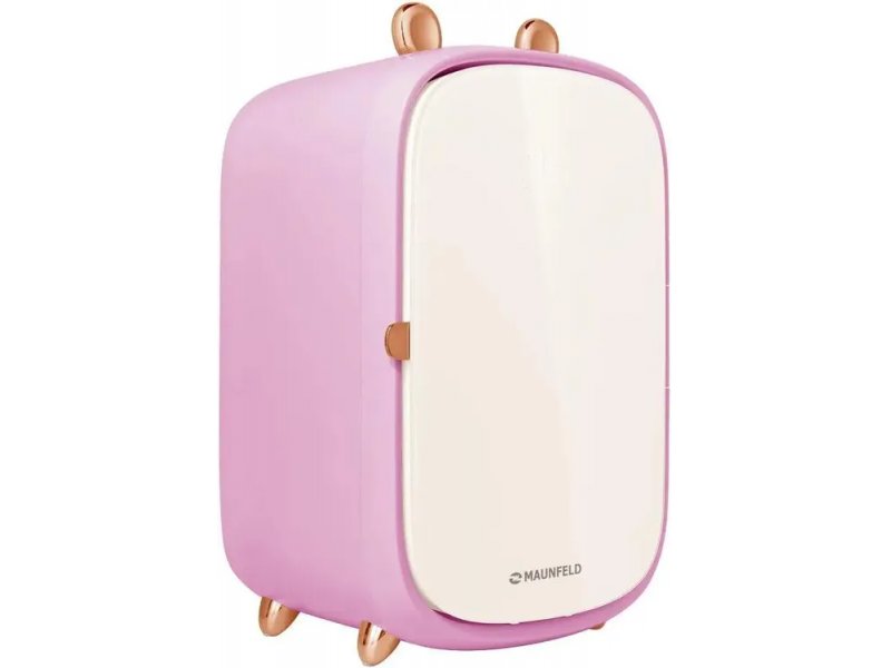 Maunfeld MFF43PK боковой профиль розовый корпус деревянные ножки округлые формы
