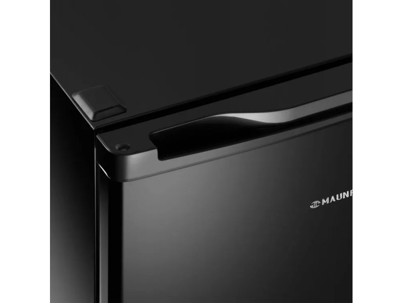 Maunfeld MFF83B, деталь дверной ручки и угла корпуса, качество матовой отделки