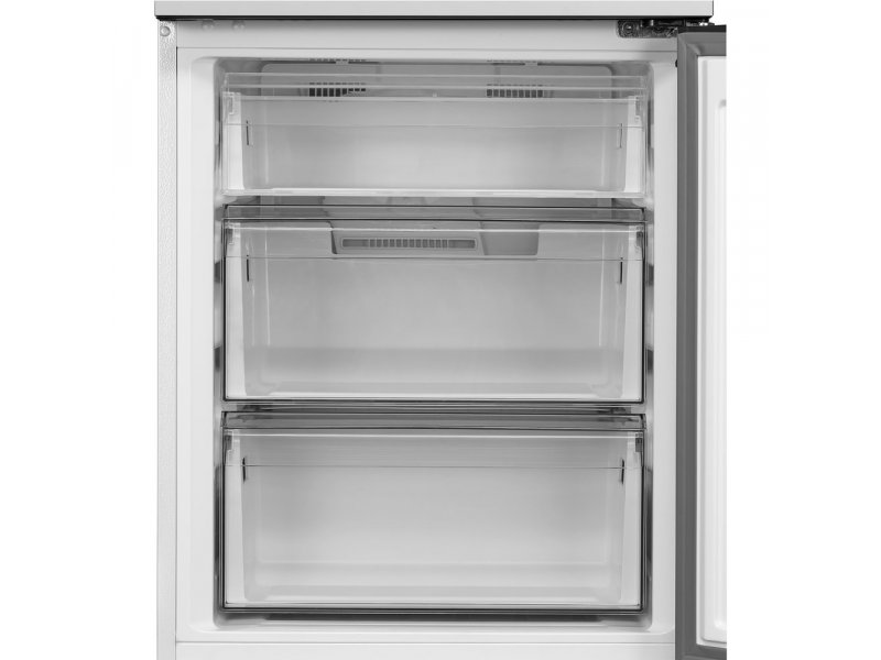 Midea MDRB458FGF01IDM белый холодильник дизайн металлические двери