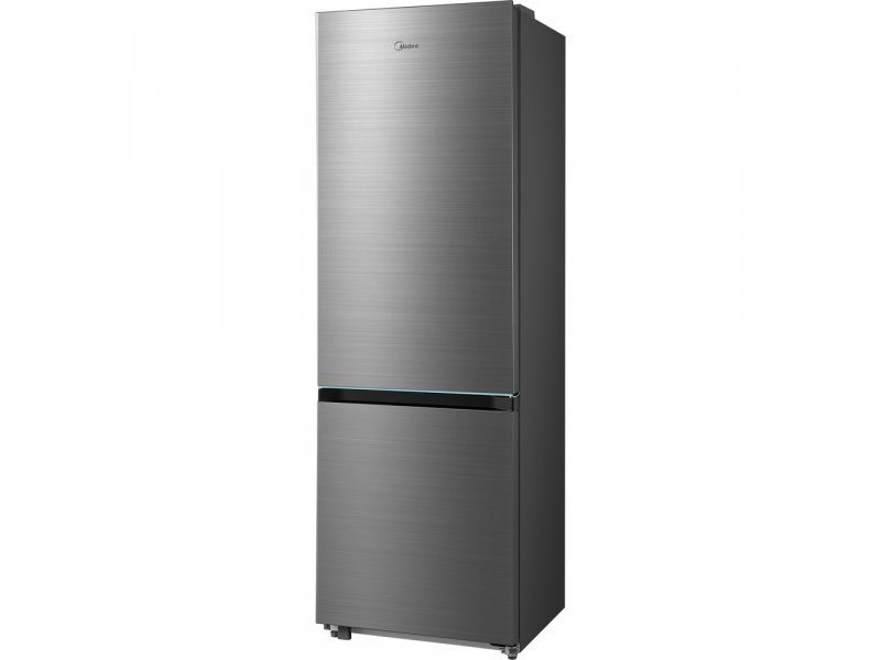 Midea MDRB458FGF46IDM холодильная камера — 4 полки из закалённого стекла, ящик для овощей и фруктов