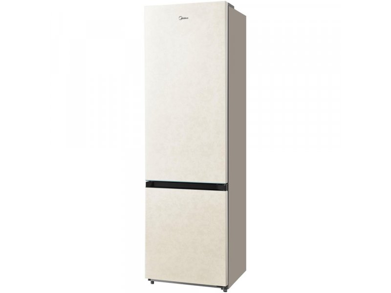 Midea MDRB510FGF33IDM открытая холодильная камера — 5 стеклянных полок и LED-подсветка