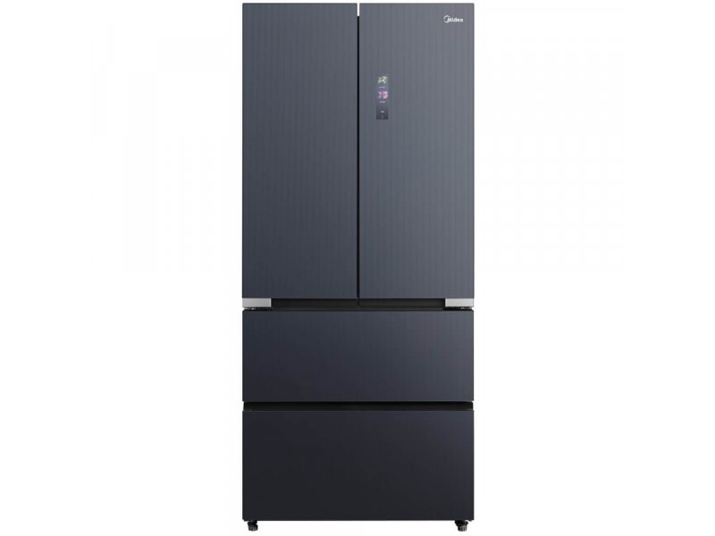 Midea MDRF705BIE70 графит — четырёхдверный Side-by-Side с сенсорной панелью управления