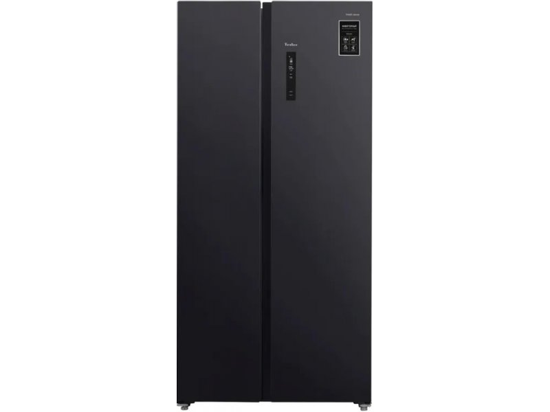 Tesler RSD-537BI графит Side-by-Side вид спереди с внешним дисплеем управления