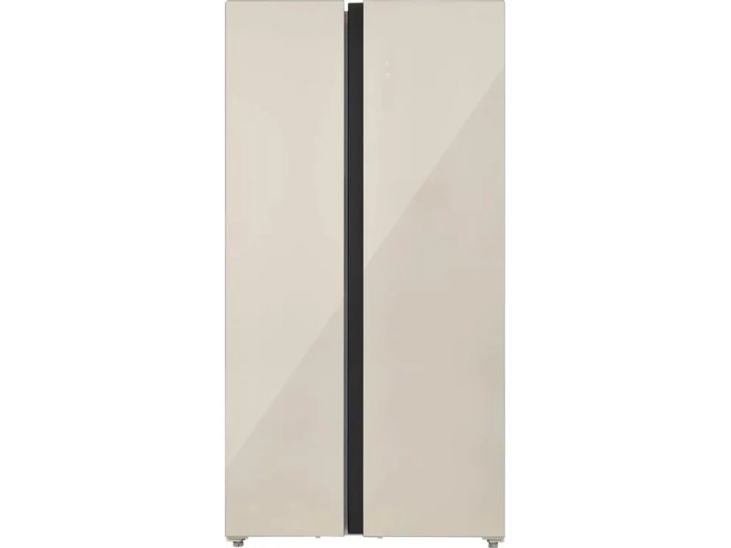 Zugel ZRSS630C вид спереди закрытые двери шампань Side-by-Side