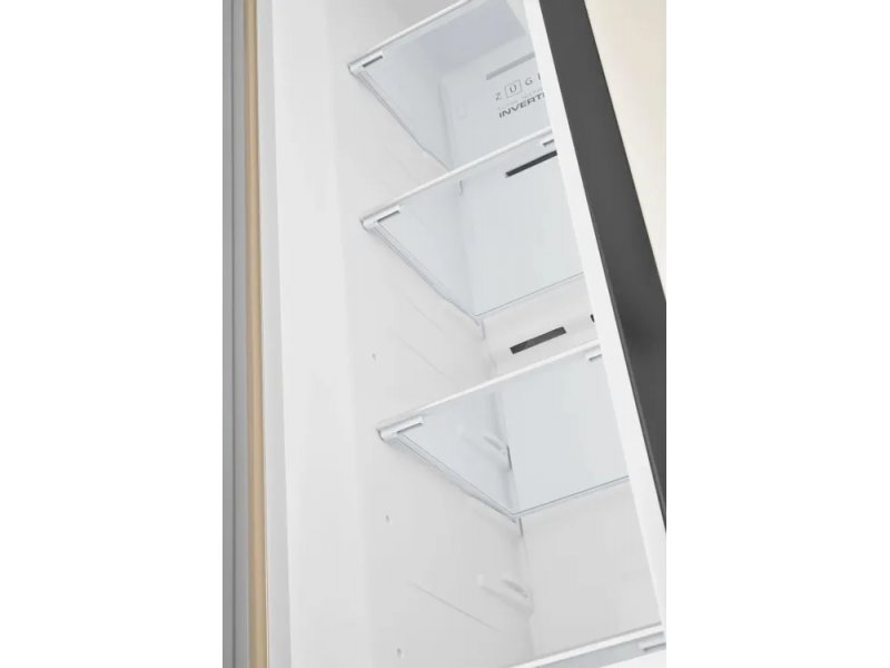 Zugel ZRSS630C открытая холодильная камера стеклянные полки прозрачные контейнеры
