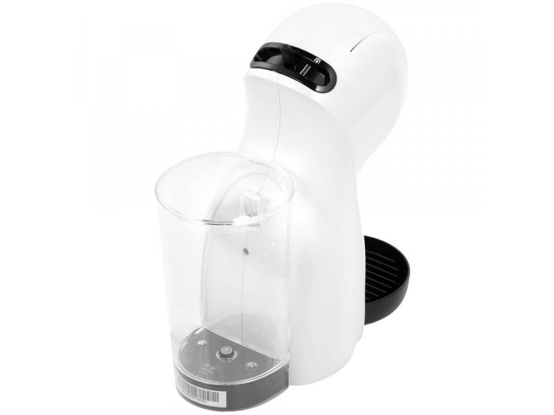 De Longhi Dolce Gusto EDG 110.WB капсульный отсек и кнопки управления крупным планом