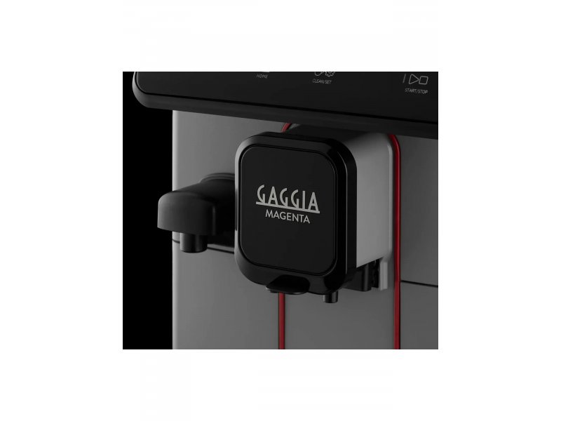 Gaggia EG6603/40 — деталь: термоблок и боковой профиль кофемашины с красной трубкой
