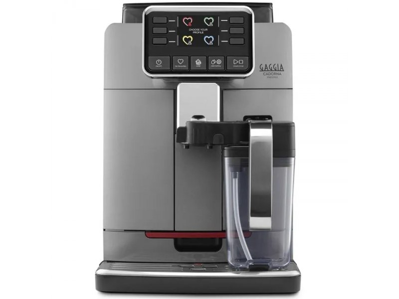 Gaggia RI9604/01 TFT-дисплей с иконками напитков — эспрессо, капучино, латте, кнопки выбора