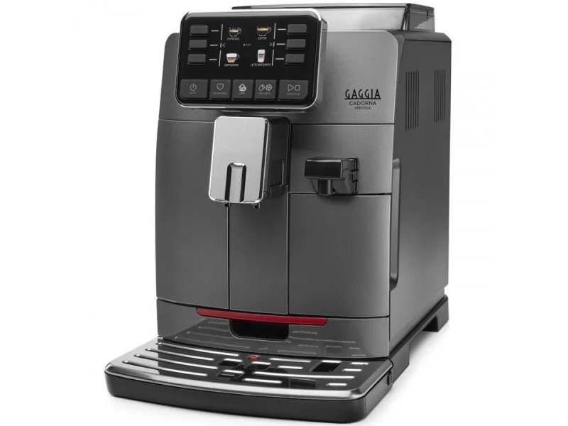 Gaggia RI9604/01 вид без молочного резервуара — панель управления, поддон для капель, дозатор
